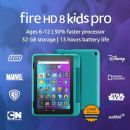 Amazon Fire HD 8 Kids Pro tablet, 8 HD display, ages 6-12, 30%
