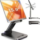 LISEN Tablet Stand for iPad Holder, Foldable Home Office iPad