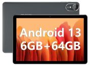 Android Tablet, 10.1 inch Android 13 Tablets 6GB RAM 64GB ROM